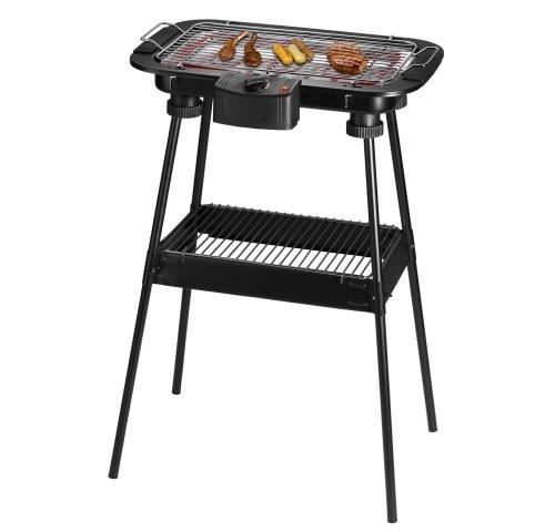 Barbecue gril électrique Kalorik GRB 1002 2300 W Noir et Argent