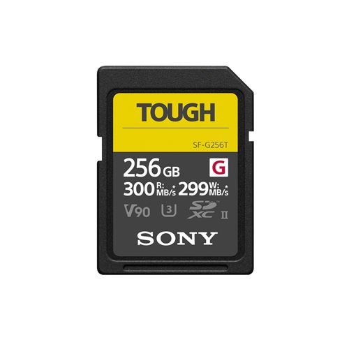 Acheter Carte mémoire SD Sony 256GB SF-G Séries Tough Noir État correct - 427,99 € Carte mémoire SD Sony 256GB SF-G Séries Tough Noir État correct - Sony reconditionné disponible sur Fnac