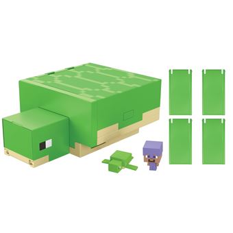 Figurine Minecraft Coffret de jeu tortue transformable