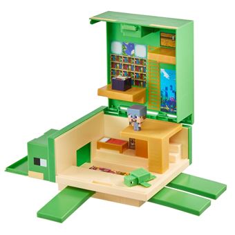 Figurine Minecraft Coffret de jeu tortue transformable