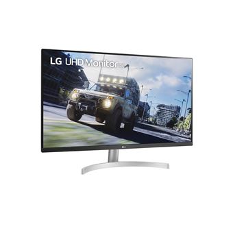 Ecran PC Gaming LG 32UN500P-W 32" 4K UHD Argent et blanc