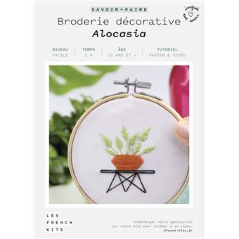 Kit Cr Atif French Kits Broderie Savoir Faire Alocasia Autres Jeux