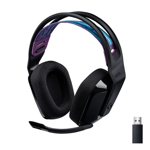 Draadloze Gaming Headset Logitech G535 Lightspeed Zwart