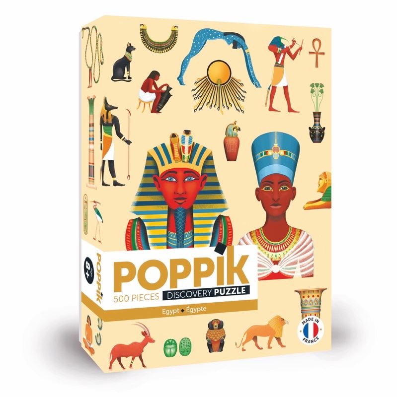 nakoming Uitstekend vuurwerk Educatieve puzzel van 500 stukjes Poppik Egypte - Ander - puzzel - Fnac.be
