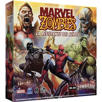 Jeu de stratégie Asmodee Marvel Zombies La Résistance des Héros