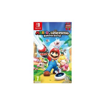 17% sur Mario et Les Lapins Crétins Kingdom Battle Nintendo Switch - Jeux  vidéo - Achat & prix