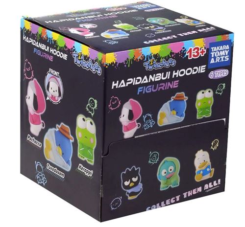Figurine Tomy Twinchees Sanrio Hapidanbui Hoodie Modèle aléatoire - vue 1