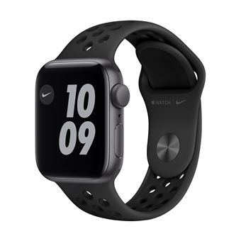 Apple Watch Nike SE GPS, 40mm boitier aluminium gris sidéral avec bracelet  sport anthracite 2021 - Apple Watch - Achat \u0026 prix | fnac