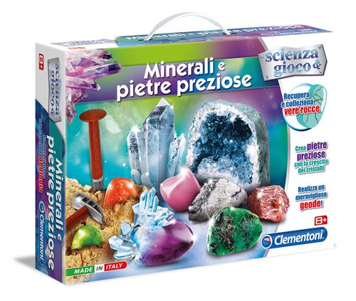 Kit créatif Clementoni Cristaux et pierres précieuses