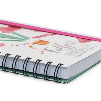 Carnet spirale ligné Legami L Air Balloon