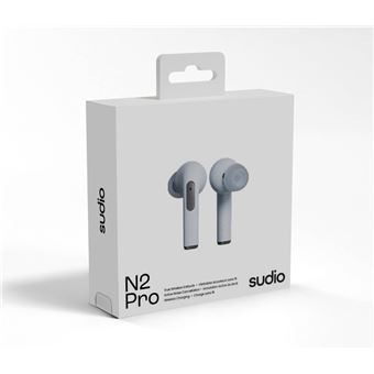 Ecouteurs intra-auriculaires sans fil Sudio N2 Pro avec réduction de bruit Bleu