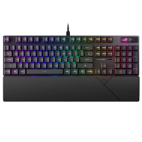 Clavier gaming filaire Azerty avec switches optiques Asus ROG Strix Scope II RX Noir