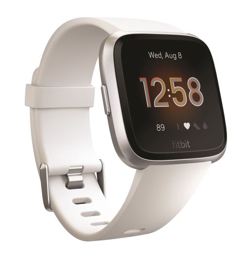 Montre connectée Fitbit Versa Lite Argent et Blanc