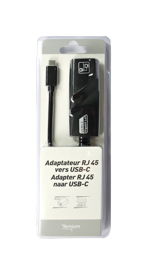 TEMIUM ADAP USBC/RJ45