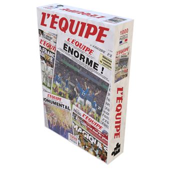 Puzzle 1000 pièces L'Equipe Exploits Rugby - 1