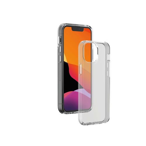 Coque Silisoft souple pour iPhone 13 mini BigBen Connected Transparent