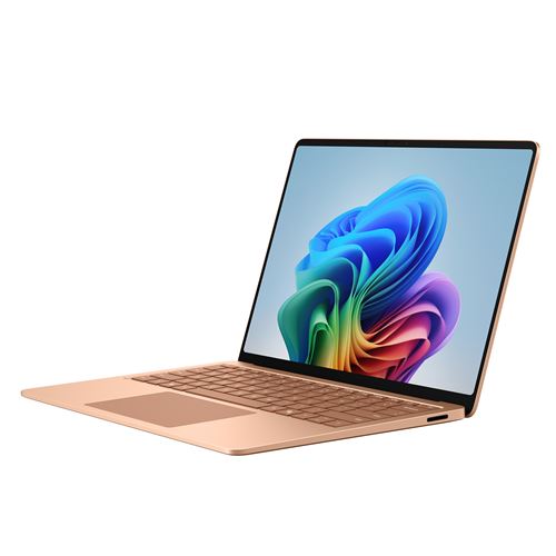 Surface Laptop 12 13 8 Ecran tactile Copilot+PC Snapdragon X2 Elite RAM SSD Dune - vue 3