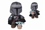 Personnage en peluche Disney Le Mandalorien et l'Enfant 25 cm