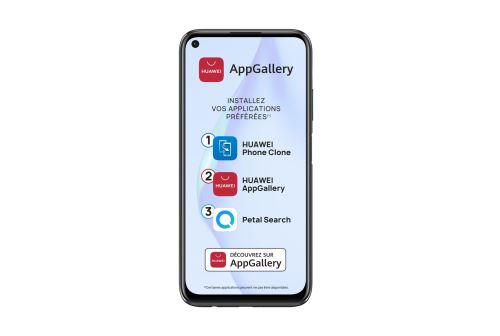 Réservez-le - Smartphone Huawei P40 Lite Double SIM 128 Go Noir minuit - Bientôt livrable