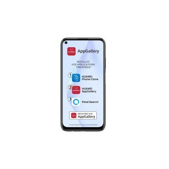 Smartphone Huawei P40 Lite Double SIM 128 Go Noir minuit - 1