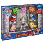 Multipack de 8 figurines Pat Patrouille Rescue Knights