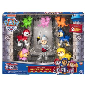 Multipack de 8 figurines Pat Patrouille Rescue Knights