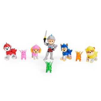 Multipack de 8 figurines Pat Patrouille Rescue Knights