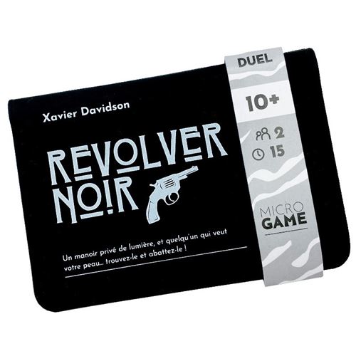 Boite de Jeu classique Matagot Revolver Noir
