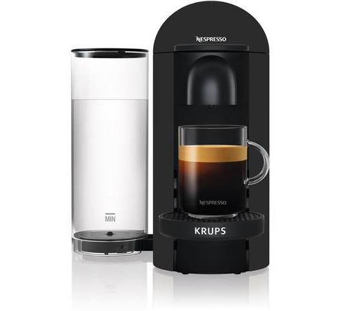 Krups Nespresso Capsule Vertuo Plus YY3922FD 1260W Matzwart