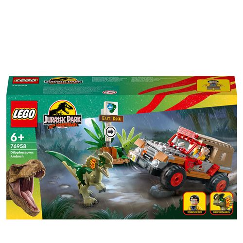 Lego Jurassic World Lego® Jurassic World™ 76958 L'Embuscade Du Dilophosaure