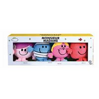 Coffret 4 peluches Jemini Monsieur Madame