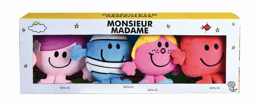 Doudou Peluche Madame Câlin Monsieur Madame - Marque Jemini Pour Bébé | Occasion