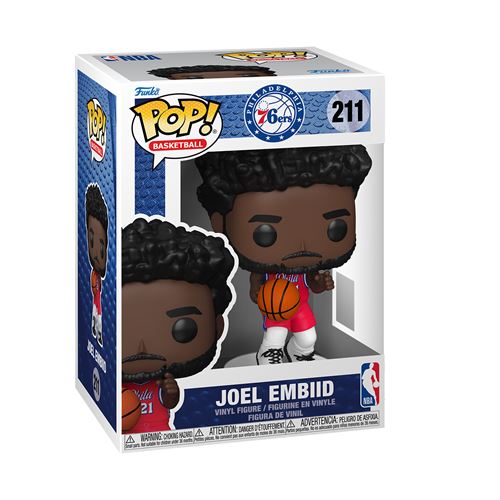 NBA Legends Figurine POP! 76ers Joel Embiid 9 cm