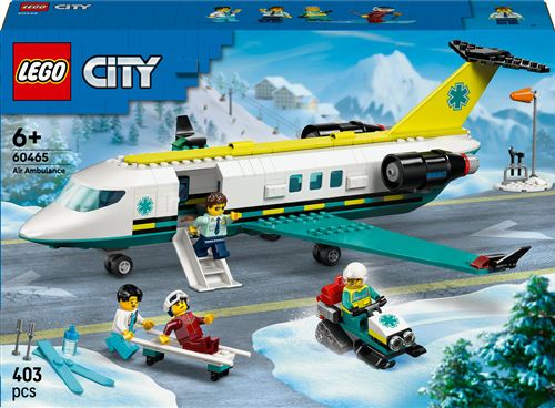 LEGO City L’ambulance de Secours Aérienne 60465 - vue 4
