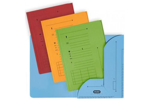 Elba Ultimate Chemises 2 Rabats, Format A4, Assorti