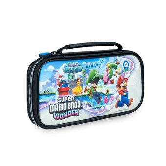 OFFICIAL SUPER MARIO BROS WONDER TRAVEL CASE NINTENDO SWITCH