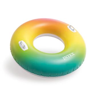 Bouée Intex Tube d'ombre Arc-en-ciel