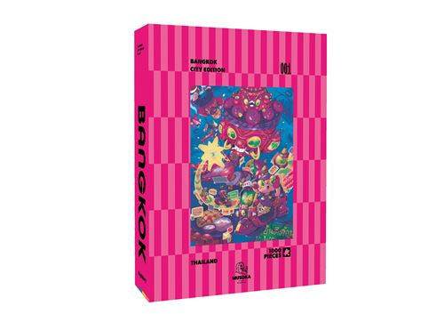 Puzzle Musoka Studio Cities Edition Bangkok 1000 pièces