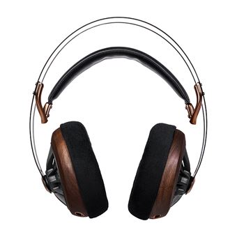 Support Casque Gaming En Bois De Hêtre - Headset Stand Avec Base Aluminium - Design Courbé U Pour Bureau