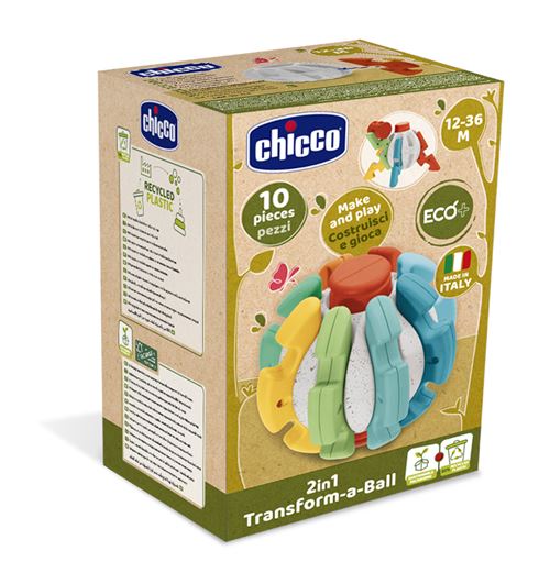 Balle À Construire Chicco 2 En 1 Eco+