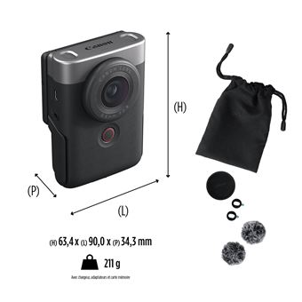 Un Micro-Canon compact pour des contenus captivants