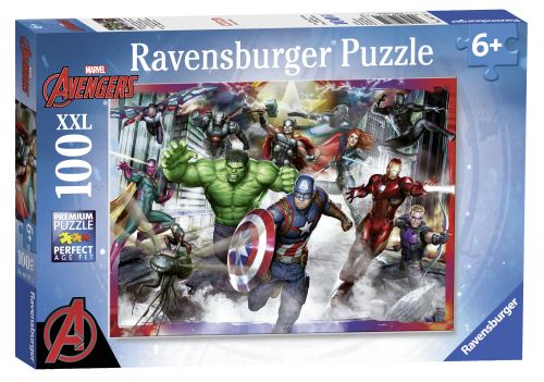 Puzzle 100 Pièces Xxl Ravensburger Les Plus Grands Héros Marvel Avengers