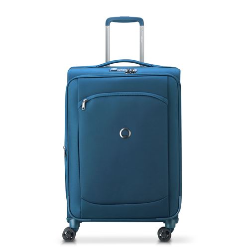 Valise extensible Delsey Montmartre Air 2.0 68 cm Bleu