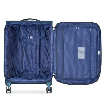 Valise extensible Delsey Montmartre Air 2.0 68 cm Bleu