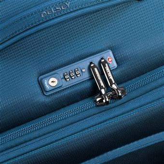 Valise extensible Delsey Montmartre Air 2.0 68 cm Bleu