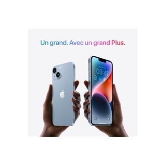 iPhone 14 Plus 6.7" 5G Double SIM 512 Go Noir minuit