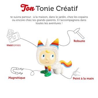 Figurine Tonies Créatifs Licorne pour Conteuse Toniebox