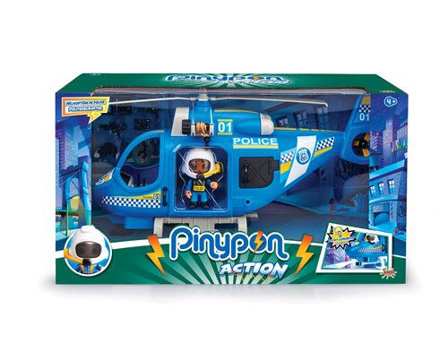 Hélicoptère de police Pinypon Action