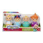 Jouets à bascule Giochi Preziosi Weebles Cocomelon Coffret 4 personnages