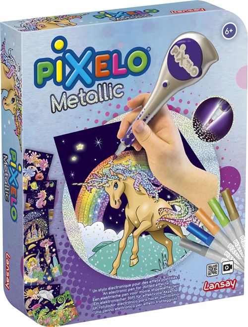 Jeu créatif Lansay Pixelo Metallic